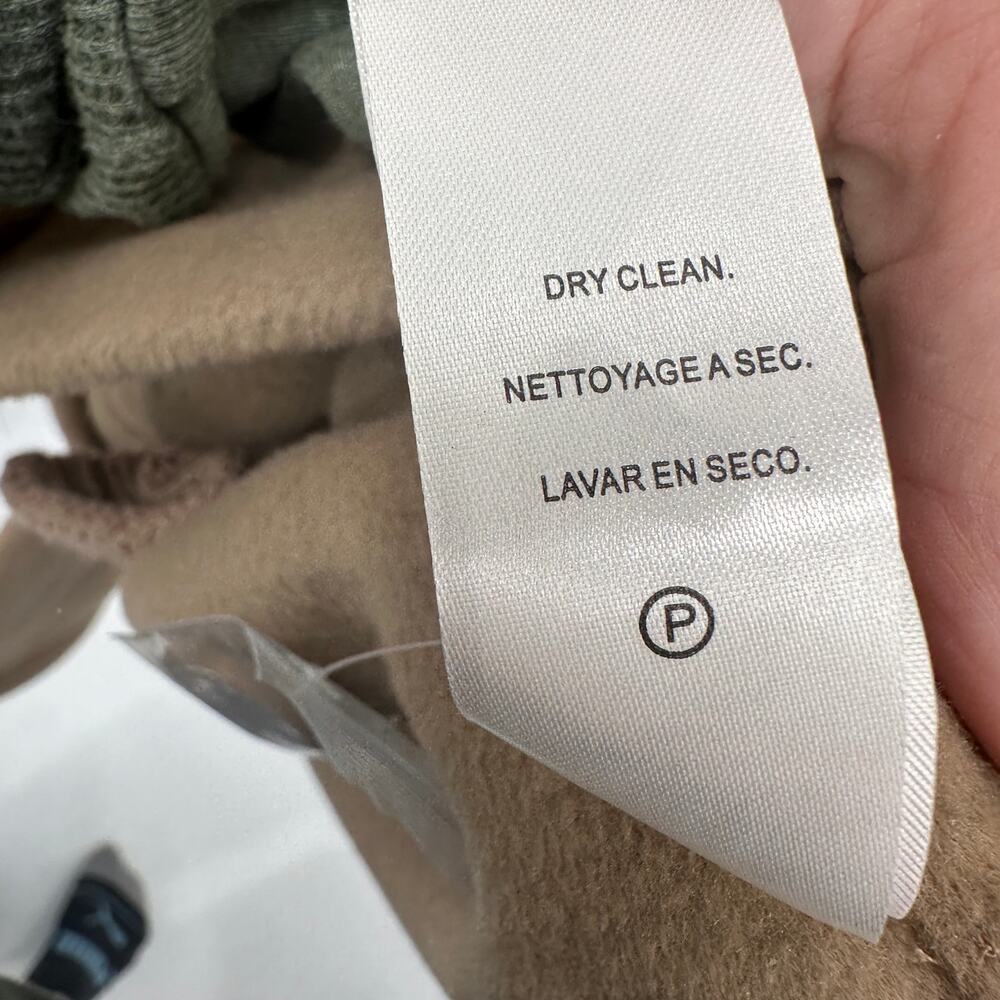 SPLENDID NWT Evereve Nikki Tan Oatmeal Hooded Pea Coat // S - Picture 11 of 15